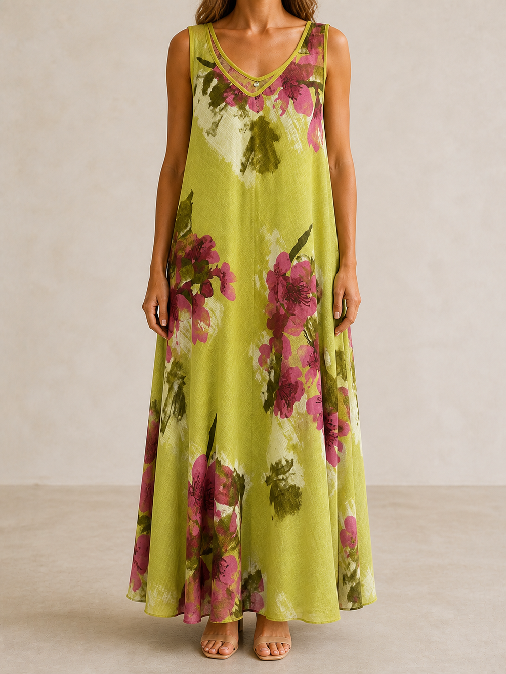 Vestido floral lima — Koketa