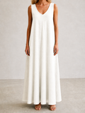 Vestido maxi blanco — Koketa